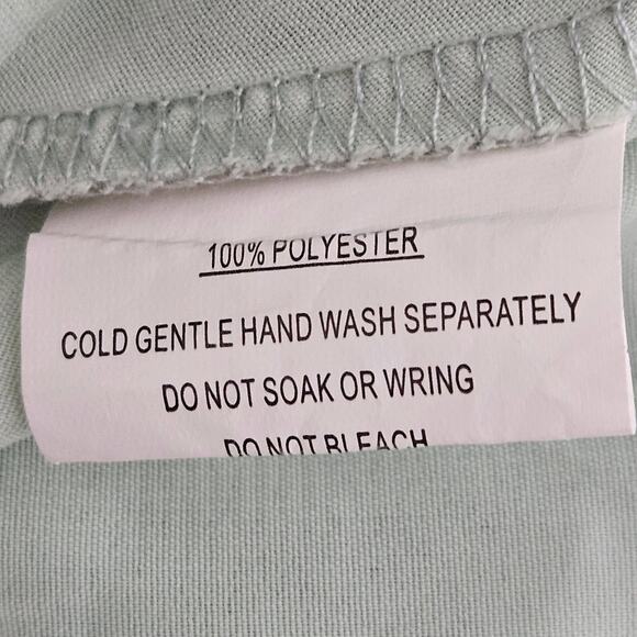 Green Mini V Neck Dress Size 6 - Picture 4 of 5